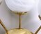 Ceiling Light in Brass & Satin Glass, Germany, 1970s, Image 13
