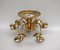 Ceiling Light in Brass & Satin Glass, Germany, 1970s, Image 18