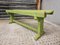 Vintage Wooden Garden Bench, 1970s 11