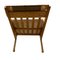 Vintage Danish Lounge Chair by Hans Wegner for Getama Bedstead 2