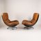 Vintage Swivel Armchairs by Michel Cadestin for Airborne, 1970s, Set of 2 14