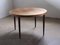Danish Rosewood Round Extension Dining Table, 1960s 2