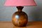 Wooden Ball Table Lamp, 1970s 3