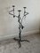 Candelabro de pie de hierro forjado, años 70, Imagen 9