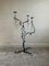 Candelabro de pie de hierro forjado, años 70, Imagen 1