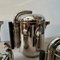 Silver Tea and Coffee Set by G. Coarezza for Mam Milano, 1960s, Set of 4 6