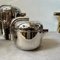 Silver Tea and Coffee Set by G. Coarezza for Mam Milano, 1960s, Set of 4 9