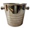 French Modernist Silver-Plated Ice Bucket from Christofle, 1990s 1