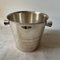 French Modernist Silver-Plated Ice Bucket from Christofle, 1990s 2