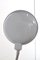 Lámpara de pinza vintage en gris, años 50, Imagen 3