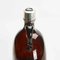 Oak Box with Liqueur Bottles, 1800, Set of 3 2