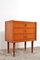 Small Vintage Danish Sideboard in Teak, 1960s 1