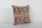 Vintage Turkish Square Oushak Rug Pillow Cover, 2010s 3