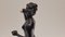 Artiste, Allemagne, Femme Art Nouveau Soufflant des Bulles, Bronze et Marbre, 1920s 14