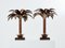 Early Palm Tree Lamps in Mahogany and Bronze from Maison Jansen, 1960, Set of 2 13