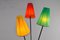 Tripod Floor Lamp with Colored Shades by Mathieu Matégot, 1950s 8