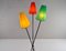 Tripod Floor Lamp with Colored Shades by Mathieu Matégot, 1950s, Image 6