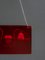 Lampada da soffitto duplex rossa di Fontana Arte, Immagine 4