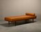 GE19 Daybed with Teak and Camel Leather by Hans J. Wegner for Getama, 1960s 6