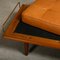 GE19 Daybed with Teak and Camel Leather by Hans J. Wegner for Getama, 1960s, Image 14