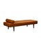 GE19 Daybed with Teak and Camel Leather by Hans J. Wegner for Getama, 1960s 1