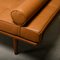 Divan GE19 en Teck et Cuir Camel par Hans J. Wegner pour Getama, 1960s 10