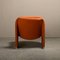 Vintage Italian Alky Lounge Chair in Autumn Velvet by Giancarlo Piretti for Anonima Castelli, 1970s, Image 7
