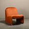 Vintage Italian Alky Lounge Chair in Autumn Velvet by Giancarlo Piretti for Anonima Castelli, 1970s, Image 6