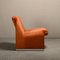 Vintage Italian Alky Lounge Chair in Autumn Velvet by Giancarlo Piretti for Anonima Castelli, 1970s 5