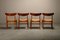 Ch23 Dining Chairs in Oak, Teak and Papercord by Hans J. Wegner for Carl Hansen & Søn, 1960s, Set of 4 4