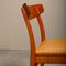 Ch23 Dining Chairs in Oak, Teak and Papercord by Hans J. Wegner for Carl Hansen & Søn, 1960s, Set of 4, Image 8