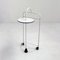 Bathroom Side Table with Towel Rack, 1980s 1