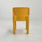 Gelber Modell 4875 Stuhl von Carlo Bartoli für Kartell, 1970er 5