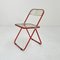 Coral Frame Plia Folding Chair by Giancarlo Piretti for Anonima Castelli, 1960s, Image 3