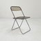Smoke Plia Chair by Giancarlo Piretti for Anonima Castelli, 1970s 1