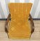 Fauteuil Art Déco avec Accoudoirs Jaune, 1920s 6