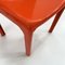 Orange Selene Chair by Vico Magistretti for Artemide, 1970s 8