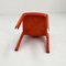 Orange Selene Chair by Vico Magistretti for Artemide, 1970s 9