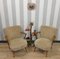 Armchairs with Armrests Beige, 1960s, Set of 2, Image 10