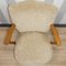 Armchairs with Armrests Beige, 1960s, Set of 2 4
