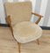 Armchairs with Armrests Beige, 1960s, Set of 2 3
