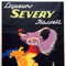 Poster Severy vintage di Roger Berckmans, Belgio, anni '20, Immagine 6