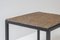 Identical Square Slate Stone Coffee Tables, 1950s, Set of 2 6
