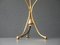 Mid-Century Modern Italian Brass Tripod Cone Table Lamp, 1950s, Image 4