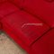 Red Fabric Corner Sofa, Image 4