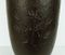 Vase Vintage avec Motif en Relief et Motif Grue de Carstens 6