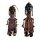 Vintage South Sudan Dinka Dolls, 1990s, Set of 2 1