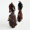 Vintage South Sudan Dinka Dolls, 1990s, Set of 2, Image 2