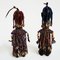 Vintage Dinka Puppen aus dem Südsudan, 1990er, 2er Set 3