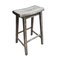 Vintage Teak Sushi Bar Stool 9